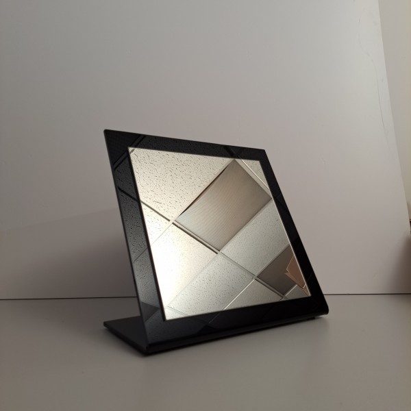 BLACK ACRYLIC GLASS MIRROR 5